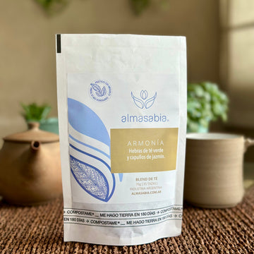 ARMONÍA - Blend de té con Jazmin - Doypack 70 grs