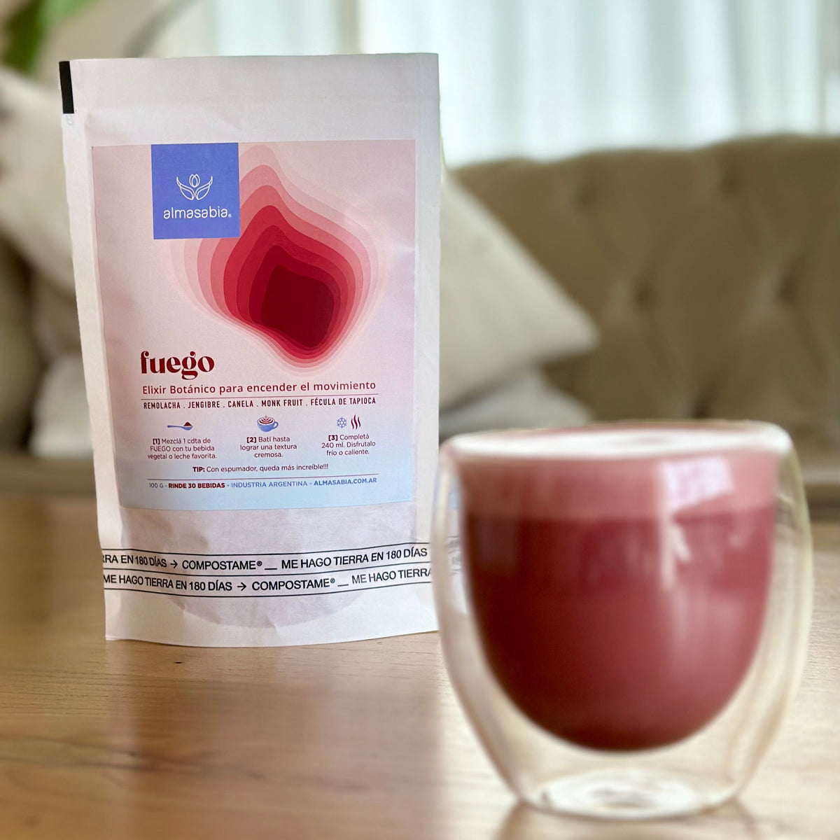 FUEGO - Elixir Botanico - Doypack 100grs