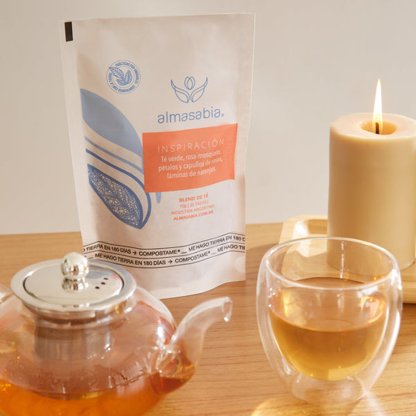 INSPIRACIÓN - Blend con té verde Bancha - Doypack 70 grs