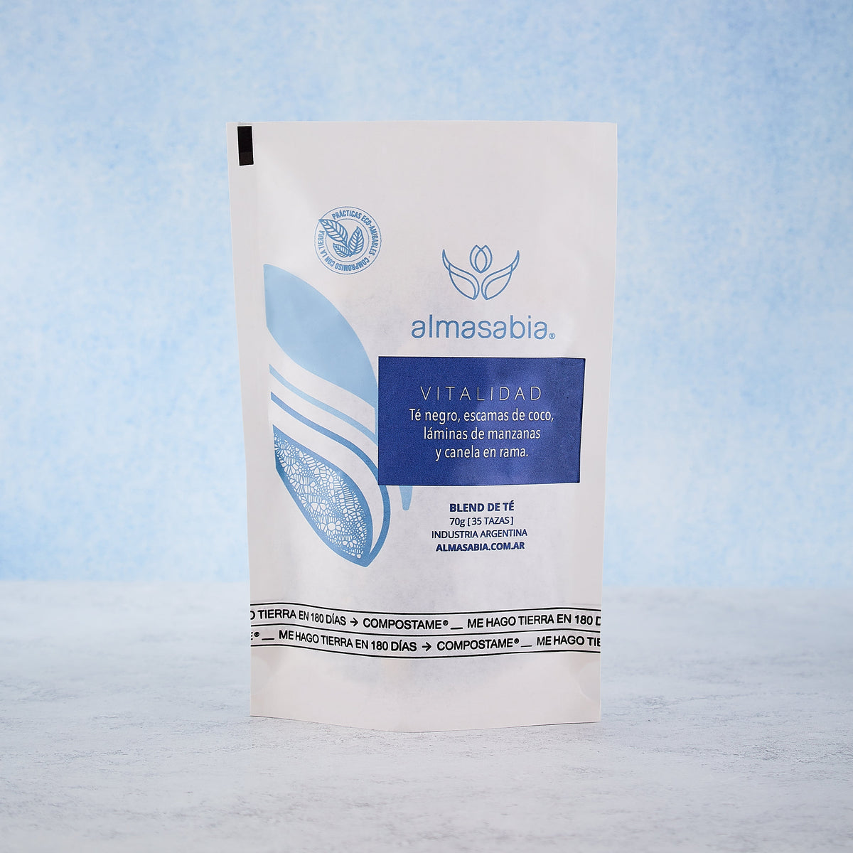 VITALIDAD - Blend con té negro - Doypack 70 grs