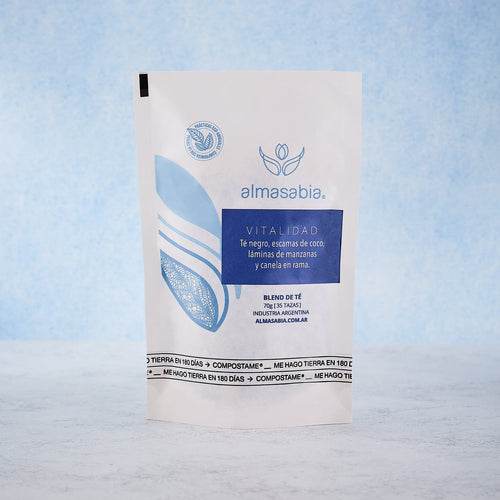 VITALIDAD - Blend con té negro - Doypack 70 grs